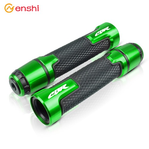 For Honda CBR CBR1000RR 500R 650R 300R Motorcycle CNC Handlebar Grips Rubber Gel - Picture 14 of 16