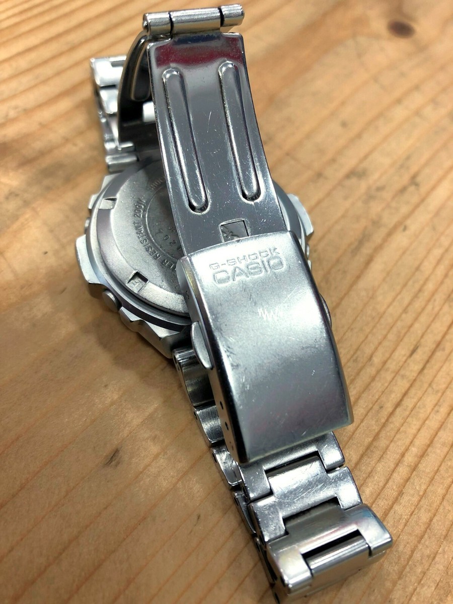 CASIO G-SHOCK 1569 (MRG-100) Vintage Digital Watch STAINLESS 200M