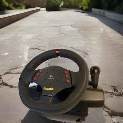 Logitech MOMO Racing Force Feedback Wheel & Pedals