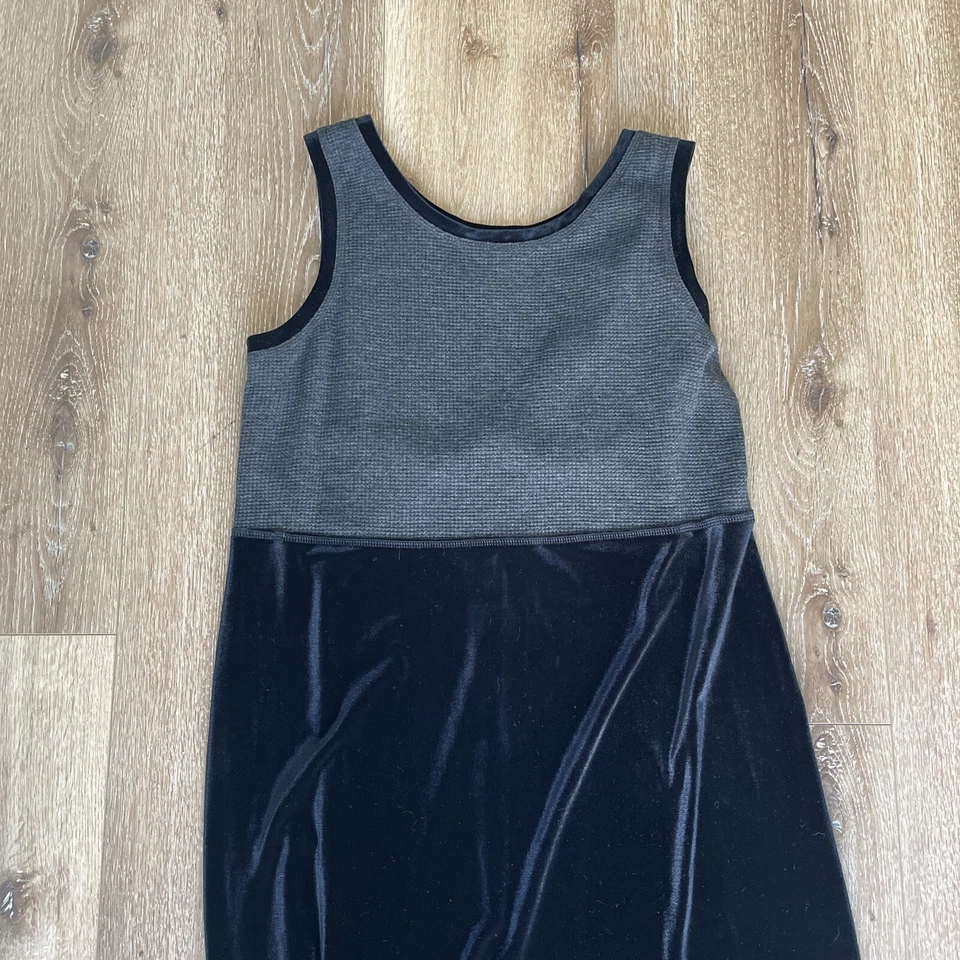 Maxi Vestido Carol Anderson Terciopelo Talla L Comodidad Clásico Minimalista Evento Imperio Foto 3 de 4