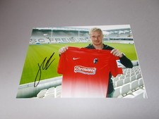 Mike Hanke  SC Freiburg DFB  signed signiert Autogramm 20x28 Foto in person