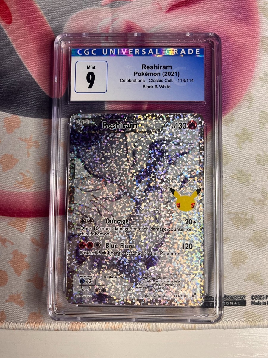 Reshiram 113/114 Celebrations: Classic Collection Holo for Reshiram 113/114 Celebrations: Classic Collection Holo for