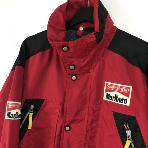 ジャケット・アウター 90s Marlboro nylon jacket mountain parka Marlboro Vintage 90S Nylon Jk Mountain Parka Outerwear