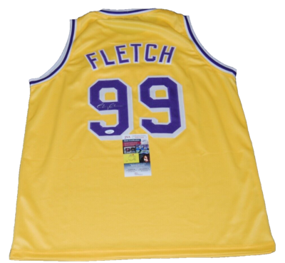 CHEVY CHASE signed (FLETCH) Los Angeles Lakers Custom #99
