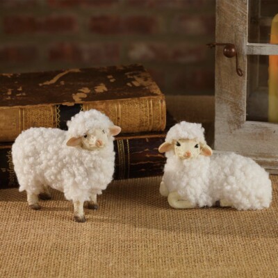 Large Woolly Wonder Cuddly Sheep - House Of Marbles US - View #2