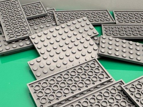 Placa LEGO 4x10 3030 Gris Oscuro De Baticueva - Juego Caja Sombra 76252, 10 Piezas - Imagen 7 de 9