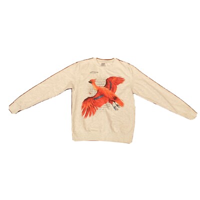 Harry Potter A History Of Magic Exhibit Phoenix Jim Kay Sweatshirt Sweater Sz M
