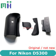 Original For Nikon D5300 Body Rubber Grip / Side / Rear Thumb / USB Cover
