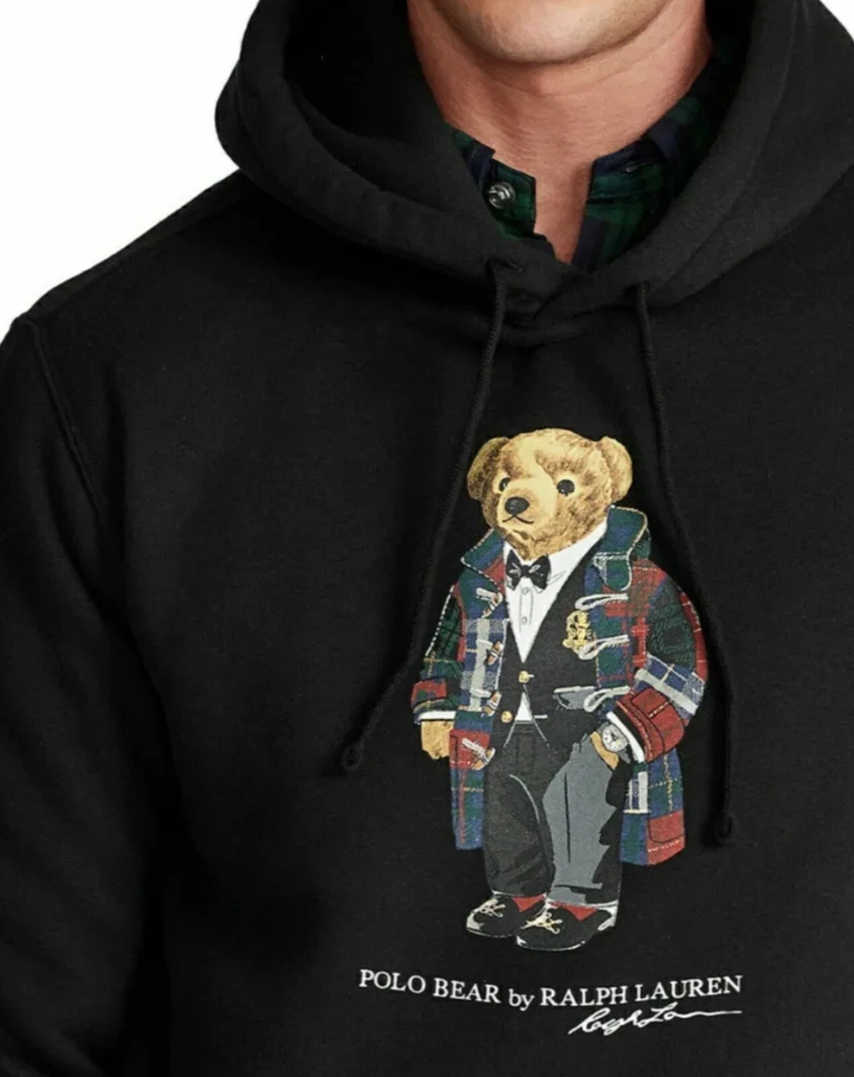 Polo tuxedo top bear hoodie