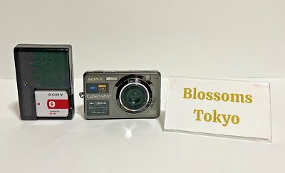 Sony Cyber-shot DSC-W300 13.6MP Digital Camera Black Working