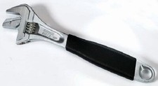 Ergo Combination Adjustable/Pipe Wrenches, Chrome Finish, Bahco