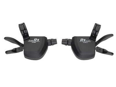 microSHIFT R9 Road Xpress Flat Bar Schalthebel 2x9 speed - black