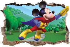 s44  micky maus 120 cm mickey mouse minnie STICKER 3D Wandaufkleber Wandtattoo