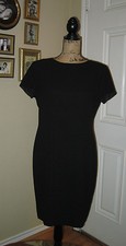 LIZ CLAIBORNE ~ Perfect Simple Little Black Dress ~ Size 6