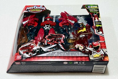 Power Rangers Dino Charge フィギュア 4体セット Power Rangers Dino (Deluxe T-Rex Super Charge Zord Armor Ranger