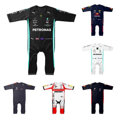Kleinkind Baby Overall Strampler Formula One Racing Team Einteiler Neugeborenesや
