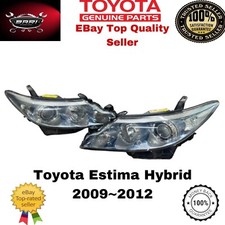 Genuine Toyota Estima Hybrid AFS Headlight Pair (Left & Right) 2009-2012