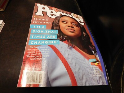 People Magazine December 12 2022 Quinta Brunson