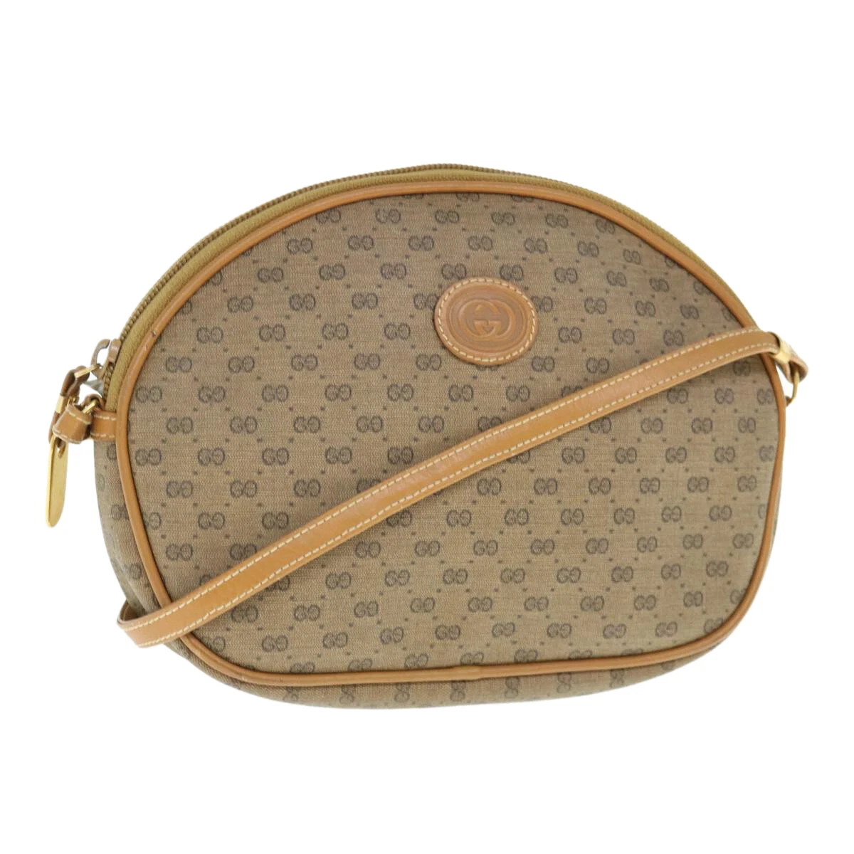 Sac à bandoulière Gucci beige en toile authentique