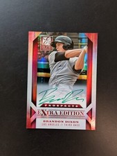 2013 Panini Elite Extra Edition #153 Brandon Dixon Red /10 Auto