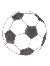 Soccer Ball Sport Balls 25 Wallies Wallpaper CutoutsWall Stickers Decals Border