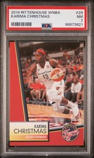 2014 Rittenhouse Wnba #28 Karima Christmas PSA 7 Indiana Fever