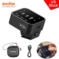 US Godox X3-F 2.4G TTL HSS OLED Screen Flash Trigger Transmitter for Fuji Camera