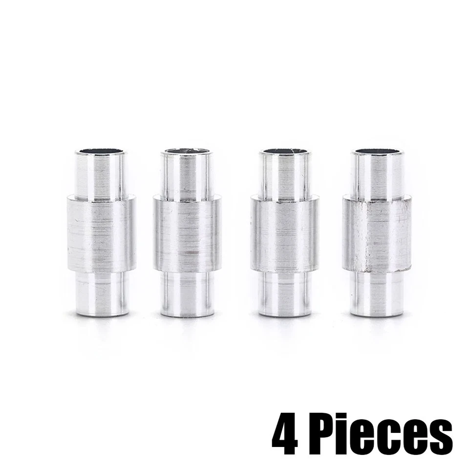 4x espaciadores de aluminio para ruedas de patín en línea usados con rodamientos de 8 mm y ejes de 6 mm Foto 2 de 4