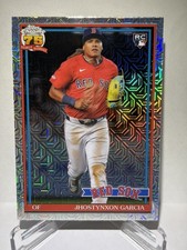 Jhostynxon Garcia 2026 Topps Series 1 Chrome Mojo Refractor #91C-23 RC Red Sox  