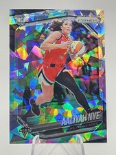 2025 Panini Prizm WNBA Aaliyah Nye (RC) #15 Cracked Ice Prizm Las Vegas Aces