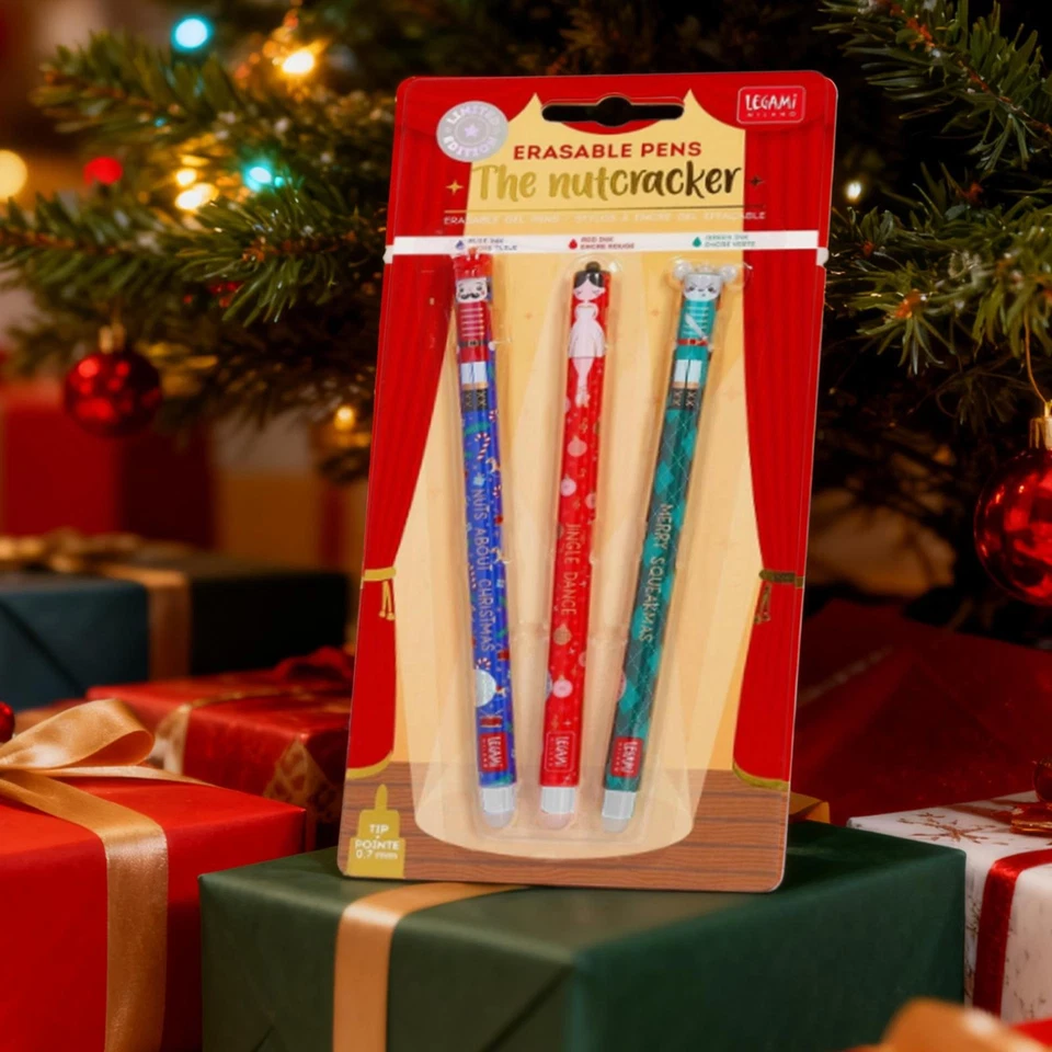 LEGAMI Nutcracker Weihnachten 2025 - Set of 3 - Limited Edition - Radierbar - Bild 3 von 4