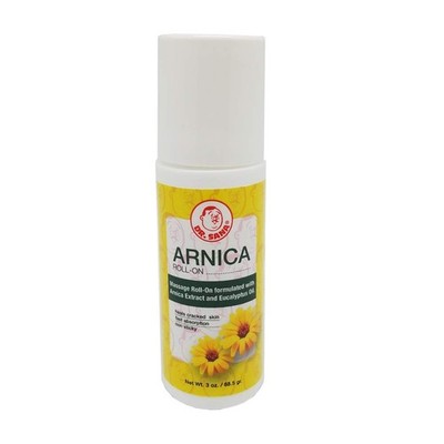Dr Sana Arnica, Roll-On 3oz (1 bottle) Heals cracked skin 3 Ounce (Pack of 1) 