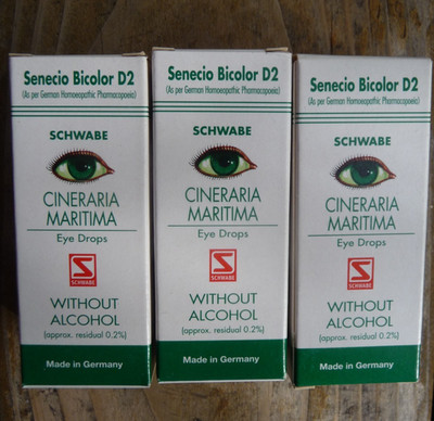 Willmar Schwabe Cineraria Martima Drop Without Alcohol 10ml (3 bottles)