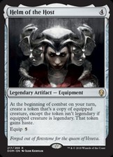 MTG English Helm of the Host NM Normal Dominaria