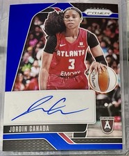2024 Panini Prizm WNBA - Signatures Jordin Canada #SG-JC Blue Prizm /75 (AU)