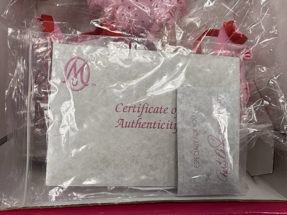 Marie Osmond Adora Beach Belle 15 con caja original papel certificado de autenticidad Foto 3 de 4