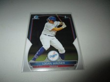 Logan Wagner 2023 1st Bowman Chrome Prospects #BCP-36