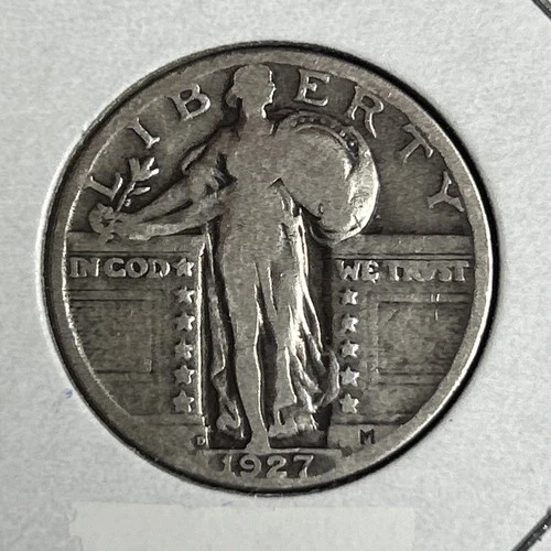 1927-D Standing Liberty Silver Quarter