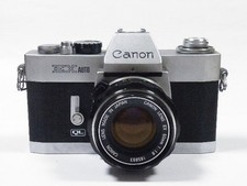 Canon EX AUTO EX 50mm F1.8 Lens SLR Camera, Used, No Meter