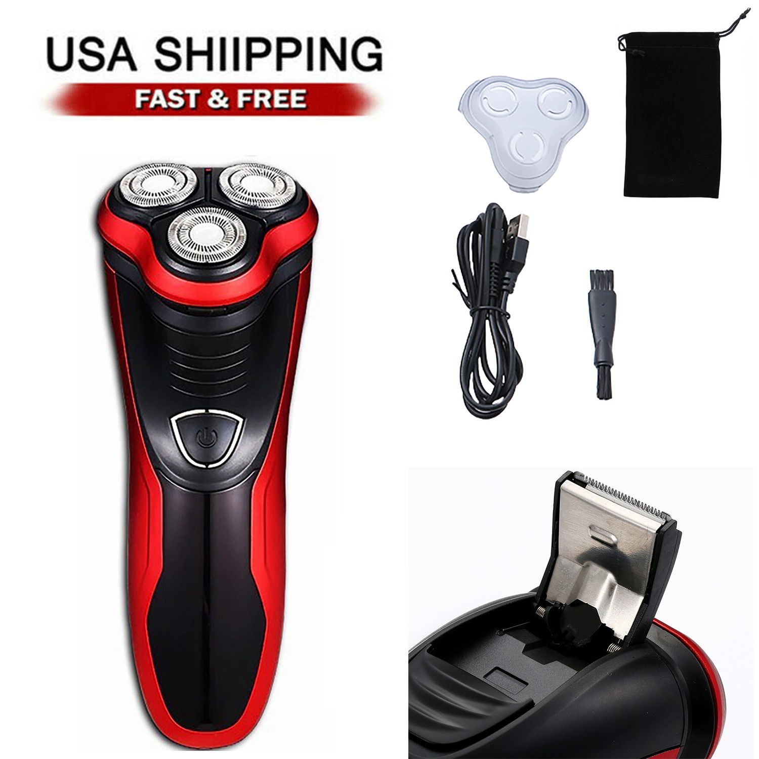 Razor Rotary Waterproof Pop-up Trimmer Wet Dry Cordless