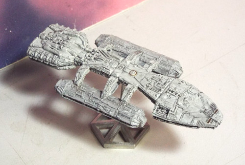 KONAMI BATTLESTAR GALACTICA CLASSIC BATTLESTAR PACIFICA 4" MINIATURE