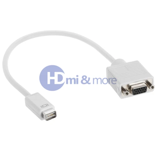 4x Mini DVI to VGA Monitor Video Adapter Cable for Apple iMac and MacBook - Image 2 of 3