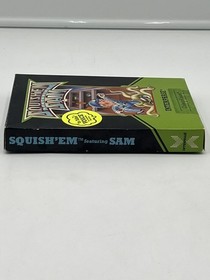 Vintage Colecovision Squish&rsquo;em Featuring Sam Game Cartridge Box Manual