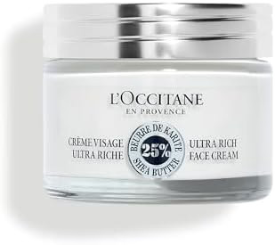 L'OCCITANE Shea Ultra Rich Comforting Face Cream 50ml, Enriched with 25% Shea