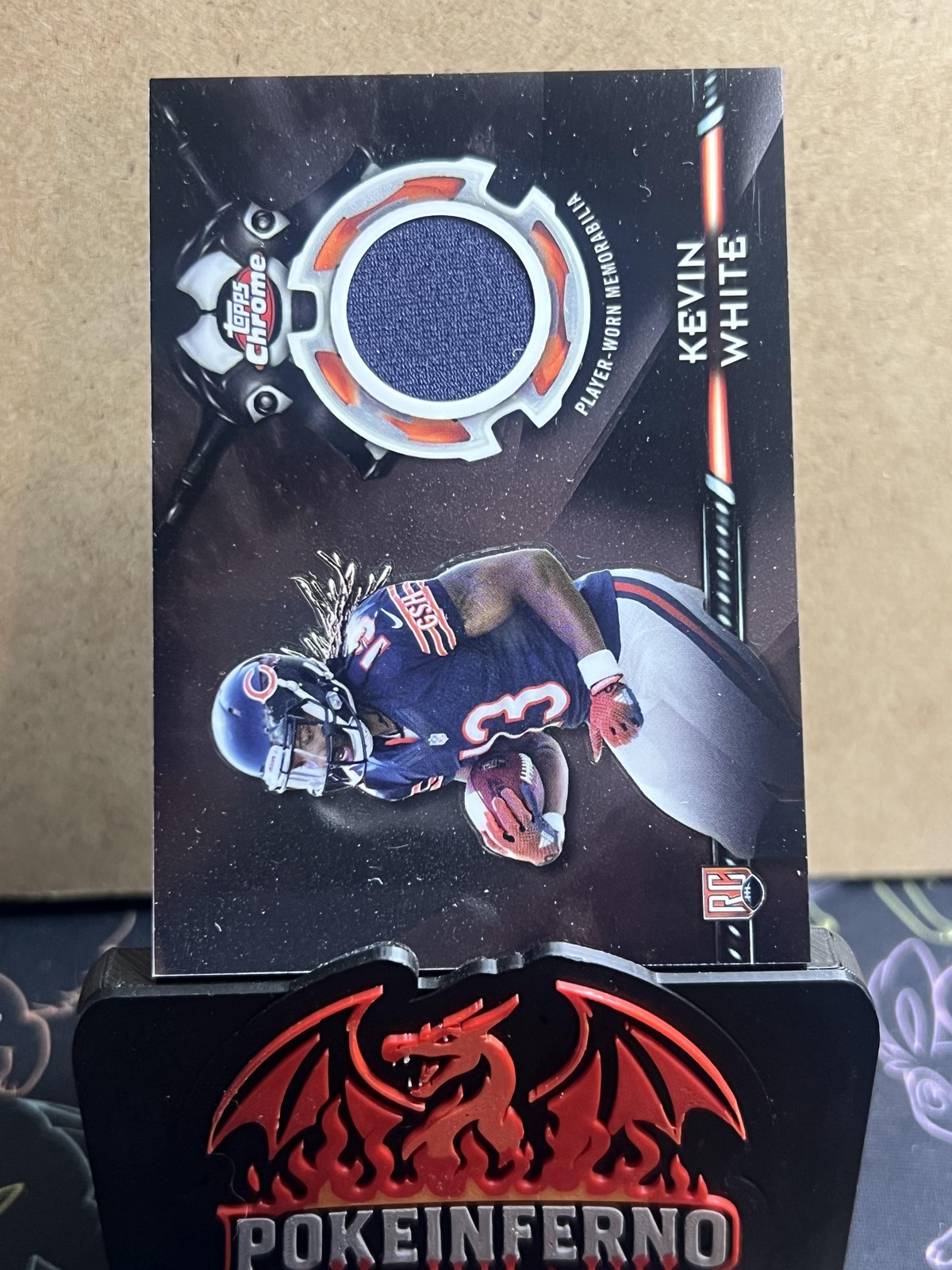 Kevin White Topps Chrome Rookie Relics #KW Retail