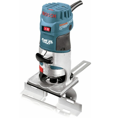 #ad Bosch PR20EVSK RT 1 HP Corded Electronic Palm Router Kit Certified Refurbished $73.99