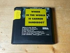 Where in the World Is Carmen Sandiego Sega Genesis Cart Only Tested Working