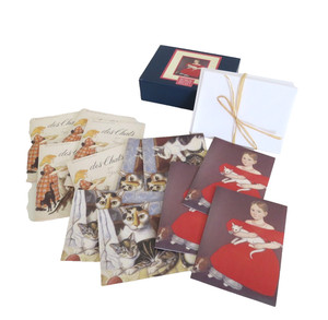 Museum Master Pieces notelets 12 cards & envelopes American & French paintings