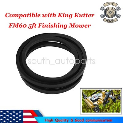 167133 Deck Belt Fits King Kutter FM60 5ft Finishing Mower B-133 V-Belt