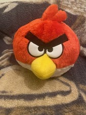 RARE Angry Birds plush Changi Airport Classic Red Singapore Exclusive